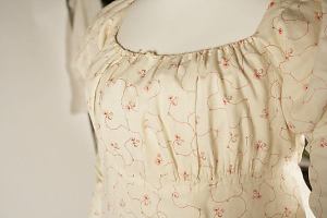 Almost raglan sleeve dress